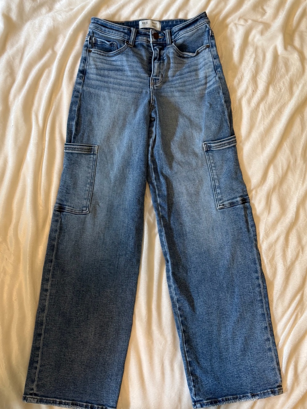 BKE Billie Slim Fit, High Rise, Cargo Women’s Jeans